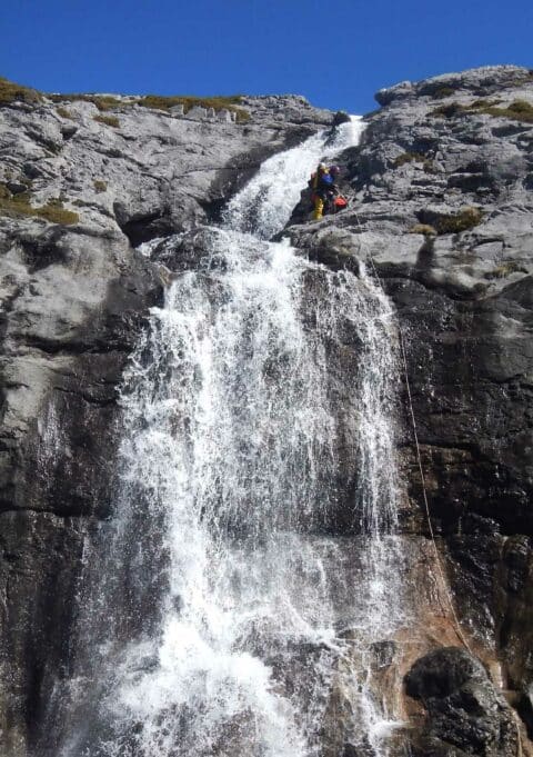 Canyon Consusa canyoning sportif au Mont Perdu Pyrénées